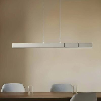 Pendellampa Torven Lucande, dimbar, Aluminium / grå / zink, Vardagsrum / matsal, Metall, Modern Pendellampa Torven Lucande, dimbar, Aluminium / grå / zink, Vardagsrum / matsal, Metall, Modern