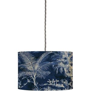 EBB & FLOW Palms indigo 12 cm, kabel vriden/silver