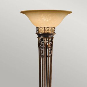 FEISS Uplight-golvlampa Opera, höjd 189 cm, guldbrun