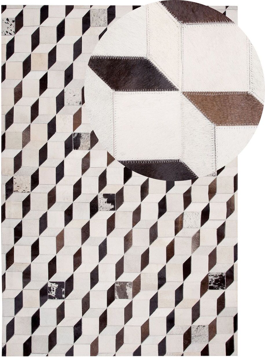 Beliani Matta 140 x 200 cm vit ALPKOY Beliani Matta 140 x 200 cm vit ALPKOY