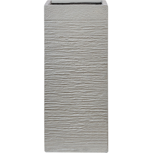 Beliani Blomkruka Taupe Lera 26 x 26 x 60 cm UV-resistent