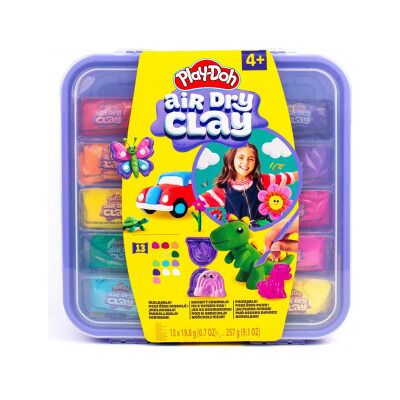 Play-Doh Självlufttorkande Lera I Lila Väska Play-Doh Självlufttorkande Lera I Lila Väska