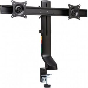 Kensington Smartfit Space-Saving Dual-Monitorarm, Svart