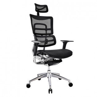 Ganos ergonomisk kontorsstol - Svart Ganos ergonomisk kontorsstol - Svart