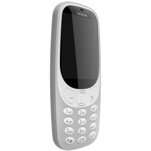 Nokia 3310 Knapptelefon Dual-Sim, Grå