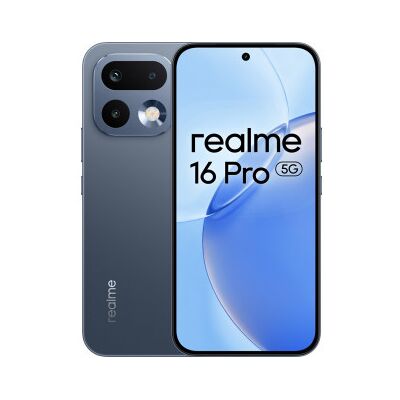 Realme 16 Pro 5g Telefon, 512/8 Gb, Grå Realme 16 Pro 5g Telefon, 512/8 Gb, Grå