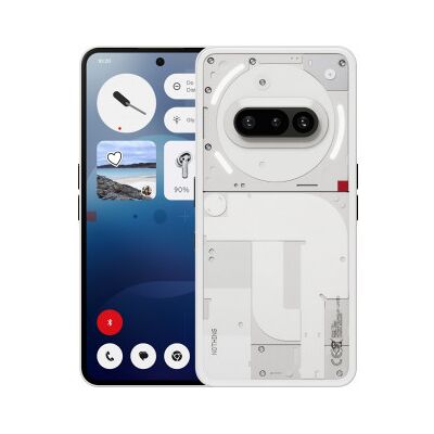 Nothing Phone (3a) Mobil, 256/12 Gb, Vit Nothing Phone (3a) Mobil, 256/12 Gb, Vit