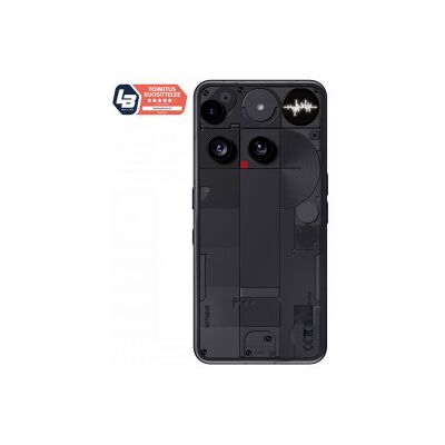 Nothing Phone (3) Telefon, 256/12 Gb, Svart Nothing Phone (3) Telefon, 256/12 Gb, Svart