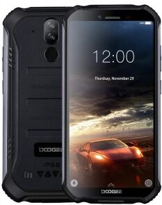 Doogee S40 vattentät & stöttålig smartphone - Svart