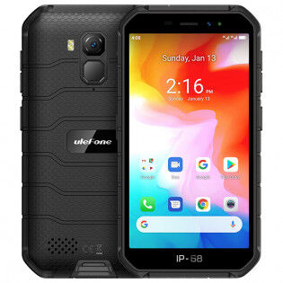 Ulefone Armor X7 kompakt Android 10 4G-telefon - Svart Ulefone Armor X7 kompakt Android 10 4G-telefon - Svart