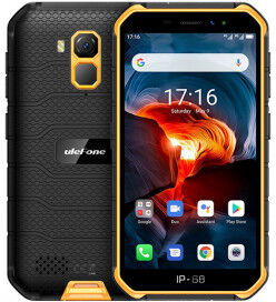 Ulefone Armor X7 Pro kompakt tålig telefon - Svart & Gul Ulefone Armor X7 Pro kompakt tålig telefon - Svart & Gul