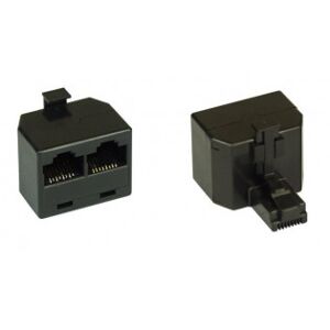 Intos Inline Y-Adapter Med Rj45-Kontakter