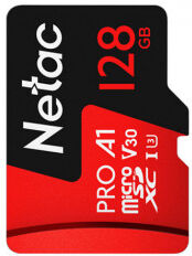 Netac MicroSDXC 128GB minneskort UHS-3 Netac MicroSDXC 128GB minneskort UHS-3