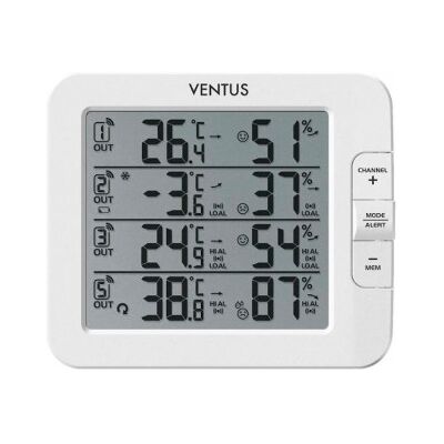 Ventus W210 Väderstation - Trådlösa Sensorn, Inomhus & Utomhus Temp Ventus W210 Väderstation - Trådlösa Sensorn, Inomhus & Utomhus Temp