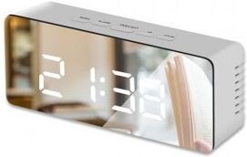 Väckarklocka med LED-display Väckarklocka med LED-display