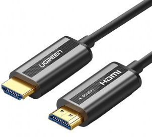 UGREEN HDMI 2.0 - Fiberoptisk Ethernet-kabel 10-30m - 10m