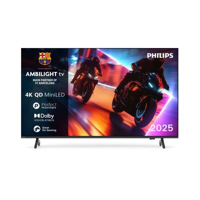 Philips 55" Mled910 – 4k Qd Mini-Led Ambilight Tv Philips 55" Mled910 – 4k Qd Mini-Led Ambilight Tv