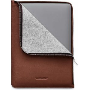 Woolnut Leather Folio -Skyddsfodral För 13/14-Tums Macbook, Konjak