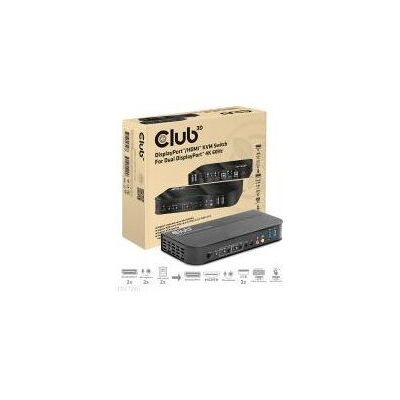 Club 3D Displayport/hdmi Kvm-Switch Club 3D Displayport/hdmi Kvm-Switch