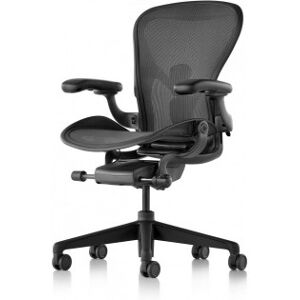 Herman Miller Aeron Remastered -Arbetsstol, Grafitsvart, Storlek B, Dj