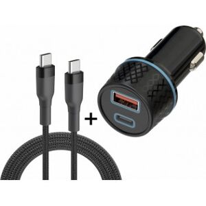 Insmat Usb-C Billaddare Med Kabel, 25 W