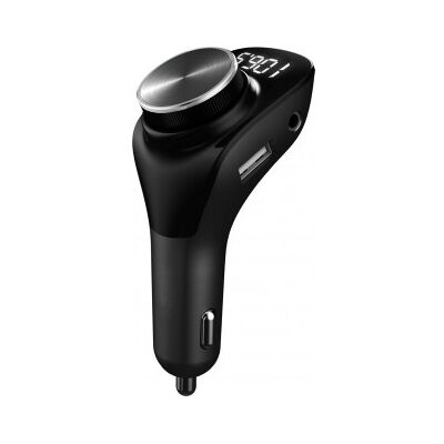 Wave Bluetooth Fm-Sändare, Svart Wave Bluetooth Fm-Sändare, Svart