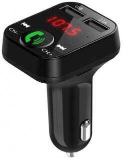 Carb 2 FM-sändare / USB-laddare för bil BT 3.0 - Silver Carb 2 FM-sändare / USB-laddare för bil BT 3.0 - Silver