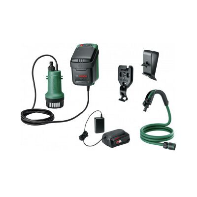 Bosch GardenPump 18V-2000 - Batteridriven vattenpump för trädgården Bosch GardenPump 18V-2000 - Batteridriven vattenpump för trädgården