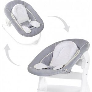 Hauck Alpha Bouncer 2in1 -Sitter Och Matstolsdyna, Stretch Grey