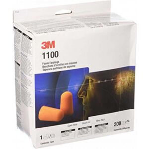 3M 1100 Öronproppar, 200 Par