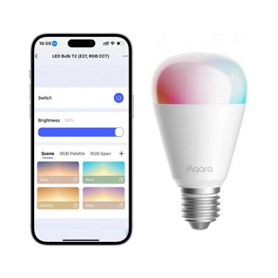 Aqara Led-Lampa T2 Rgb Smartlampa, E27 Aqara Led-Lampa T2 Rgb Smartlampa, E27
