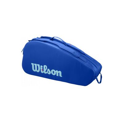 Wilson Ultra V5 Tour Racketväska, 6-Pack, Blå Wilson Ultra V5 Tour Racketväska, 6-Pack, Blå