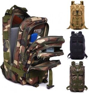 Arctic Mate taktisk ryggsäck 30L - Kamouflage Arctic Mate taktisk ryggsäck 30L - Kamouflage