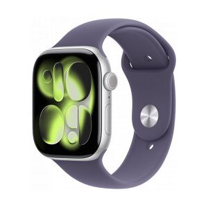 Apple Watch Series 11 (Gps) 46 Mm Silver Aluminiumhölje Och Dimviolett Apple Watch Series 11 (Gps) 46 Mm Silver Aluminiumhölje Och Dimviolett
