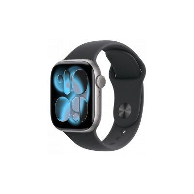 Apple Watch Series 11 (Gps) 42 Mm Stjärngrå Aluminiumhölje Och Svart S Apple Watch Series 11 (Gps) 42 Mm Stjärngrå Aluminiumhölje Och Svart S