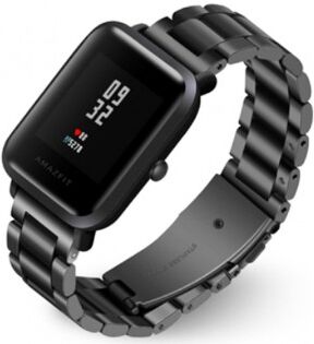 Xiaomi smartwatches Xiaomi Amazfit Bip Armband i rostfritt stål 20mm - Silver Xiaomi smartwatches Xiaomi Amazfit Bip Armband i rostfritt stål 20mm - Silver