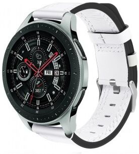 Samsung Klockarmband äkta läder Samsung Galaxy Watch 46mm - Svart Samsung Klockarmband äkta läder Samsung Galaxy Watch 46mm - Svart