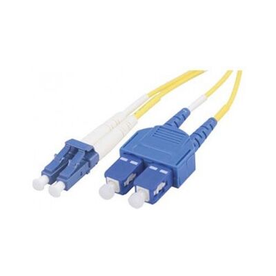 Deltaco optisk fiberkabel - LC till SC, 5m, singlemode - Nätverkskabel Deltaco optisk fiberkabel - LC till SC, 5m, singlemode - Nätverkskabel