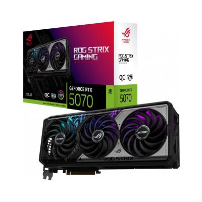 Asus Rog-Strix-Rtx5070-O12g-Gaming Grafikkort Asus Rog-Strix-Rtx5070-O12g-Gaming Grafikkort
