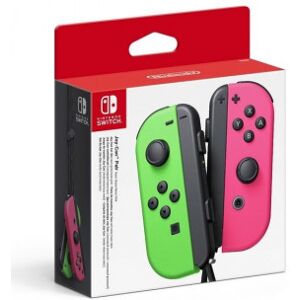 Nintendo Joy-Con Pair -Spelkontrollpar, Neongrön Och Neonrosa, Switch