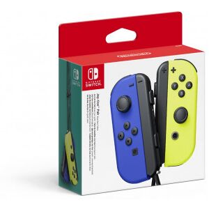 Nintendo Joy-Con Pair -Spelkontrollpar, Blå Och Neongul, Switch