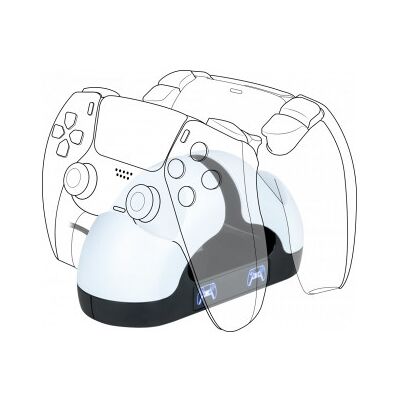 Bigben Interactive Bigben Dual Charging Station -Laddningsstation, Ps5 Bigben Interactive Bigben Dual Charging Station -Laddningsstation, Ps5