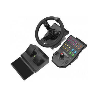 Logitech Saitek Farm Sim Controller -Traktorsreglage, Pedaler Och Sido Logitech Saitek Farm Sim Controller -Traktorsreglage, Pedaler Och Sido