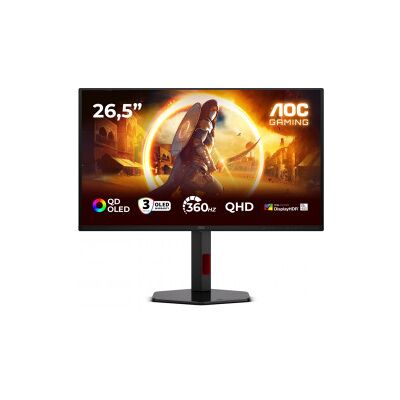 AOC Q27g4sdr Gamingskärm, 26,5", Svart AOC Q27g4sdr Gamingskärm, 26,5", Svart