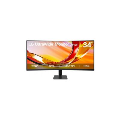 Lg Ultrawide 34u601b Qhd 34" Böjd Skärm Lg Ultrawide 34u601b Qhd 34" Böjd Skärm