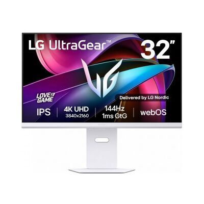 Lg Ultragear 32g810sa-W 32" 4k-Spelskärm Lg Ultragear 32g810sa-W 32" 4k-Spelskärm
