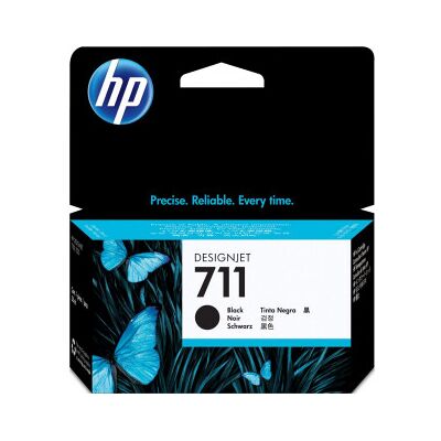 HP 711 - Bläckpatron, Svart HP 711 - Bläckpatron, Svart