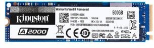 Kingston A2000 500GB M.2 PCIe NVMe -SSD-disk Kingston A2000 500GB M.2 PCIe NVMe -SSD-disk