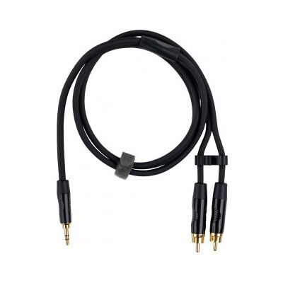 Fuj:tech 3,5 Mm Trs Hane – 2 X Rca Hane Adapterkabel, 3 M, Svart Fuj:tech 3,5 Mm Trs Hane – 2 X Rca Hane Adapterkabel, 3 M, Svart