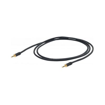 Proel 3,5mm Stereo Hane - 3,5mm Stereo Hane, 3m, Svart Proel 3,5mm Stereo Hane - 3,5mm Stereo Hane, 3m, Svart